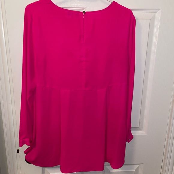 Vince Camuto Hot Pink Blouse - Picture 7 of 7